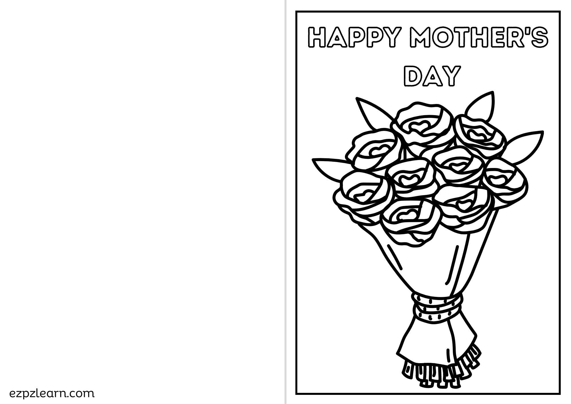 Mother's Day Roses Card Free Download